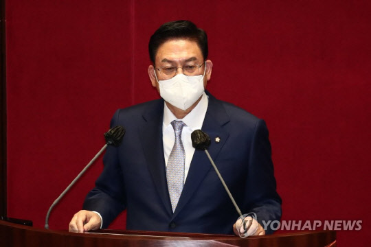 정우택 국민의힘 의원. 연합뉴스